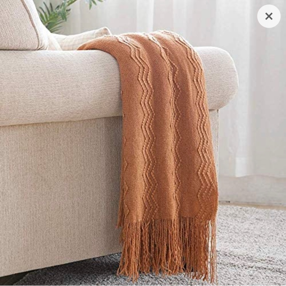 Almond Throw Blanket